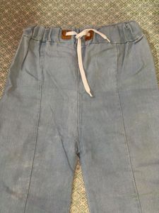 Light Wash Flared Jeans