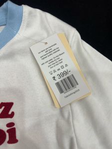 BERABOND White "Parlez de moi" T-Shirt