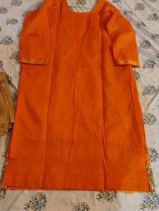 orange suit party wear