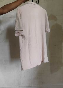 Men's Light Pink Polo T-Shirt