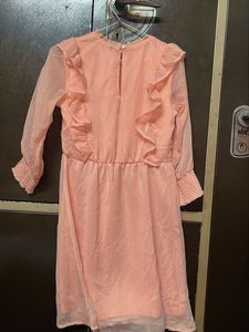 Chic Ruffle Detail Dress
