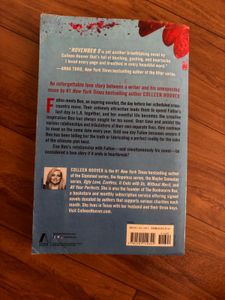 November 9 by Colleen Hoover book