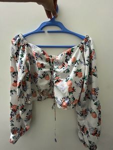 SSS FLORAL CROP TOP