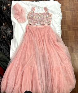Beautiful Embellished Pink Lehnga For Women