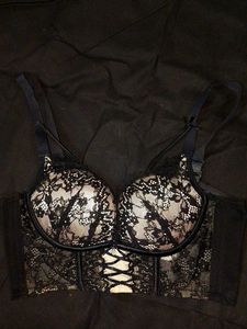 Lace Bralette Bustier Corset Top