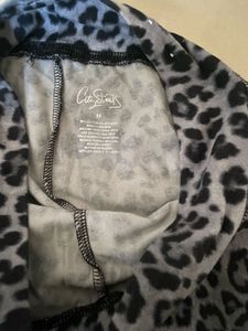 Leopard Print Leggings &amp; Sports Bra Set