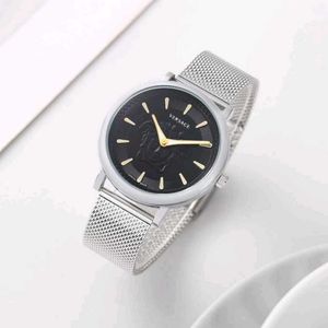 Versace Medusa Rose Gold Mesh Watch