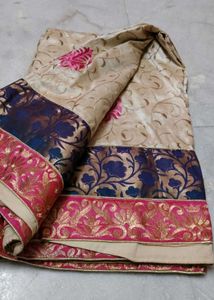 Elegant saree with Embellished blouse
