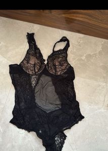 Black Lace Bodysuit