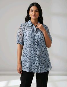 Elegant Printed Top