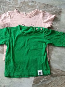 Pack of 2 Cute Baby Girl Tops