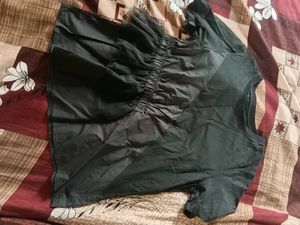 Stylish Ruffled Peplum imported tshirt
