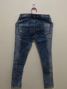 Stylish Acid Wash Jeans
