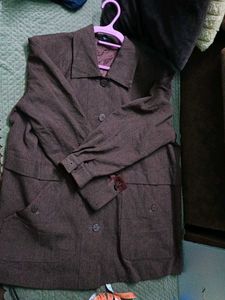 Elegant dark Brown Coat