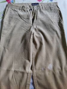 Men Corduroy Pant, 34" Waist, 43" Length,