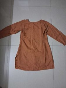 Embroidered Cotton Kurta
