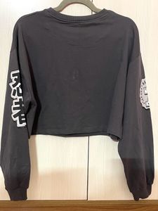 Max Naruto Printed Cropped Sweatshirt (Size - M)