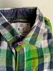 Men's K-3 Plaid Button-Up Shirt