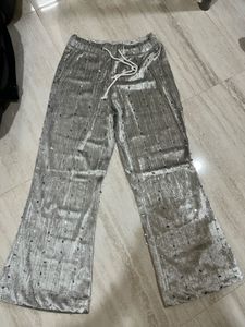 Sparkly Wide Leg Pants