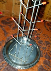 Steel Plate Stand pack of 3 comb