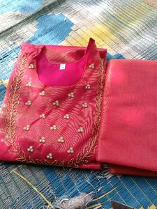 Elegant Pink Kurta Set with Dupatta