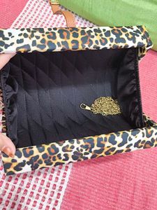 Leopard Print Cosmetic Bag