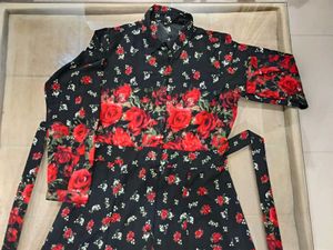 Beautiful Floral Printed Dress Material