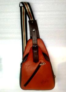 100% Leather one Side Shoulder Bag Luxury #01