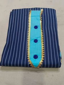 Girlish Suit With Contrast Duptta