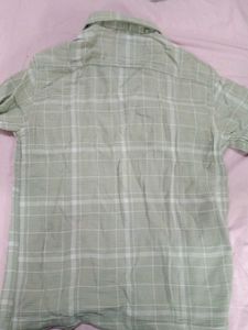 Korean style Plaid Flannel Shirt