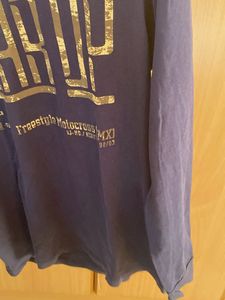 spyker Men's Blue Graphic T-Shirt
