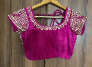 🆕Ready to Wear Heavy Designer Saree &amp; Blouse