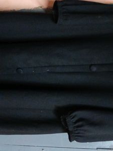 Elegant  black colour burkha