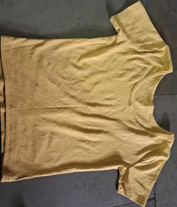 Yellow Fitted Top