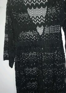 Elegant Black Lace Dress