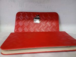 2 Pieces Red Apple Wallets