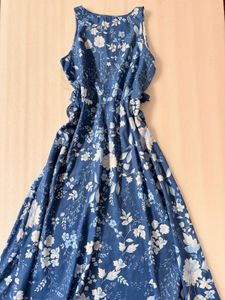 Beautiful Blue Floral Dress