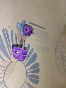 Cute Purple Dragon Figurines