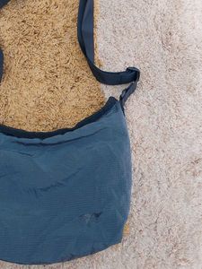 korean Blue Crossbody Bag