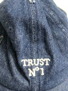 Distressed Denim Baseball Cap