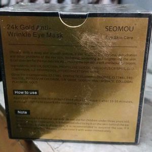 24K Gold Anti-Wrinkle Eye Mask