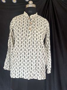 Kurta Shirt with Paisley Print