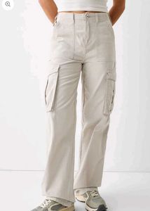 Zara Beige Cargo Pants
