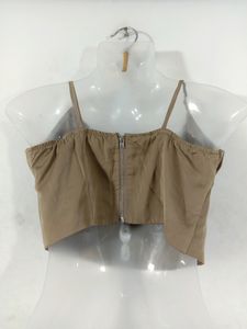 Dark Cream Colour Bralette Top (Women's)