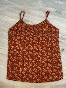 Leaf Print short kurti