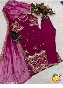 Embroidered Kurta Set