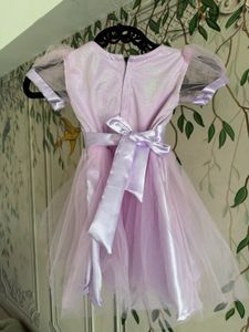 Sparkly Lavender Tulle Dress