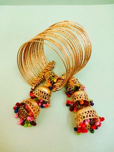 Oxidised Full Baazra Bracelets For Girls