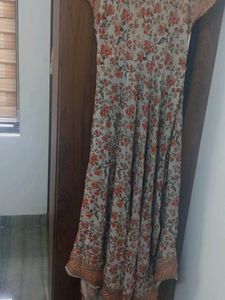Floral Print Ethnic Skirt
