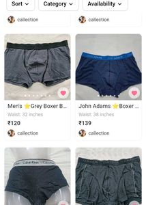 mix size Men's Boxer Briefs combo